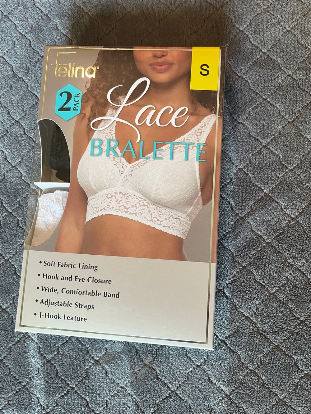 Felina Lace Bralette - White (2 Pack)